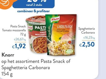 OKay Knorr Spaghetteria carbonara 154 G aanbieding