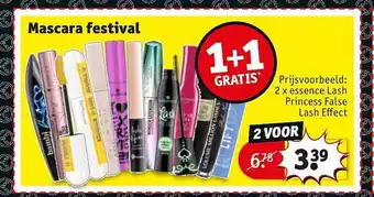 Kruidvat Mascara Festival aanbieding