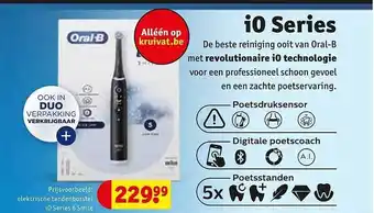 Kruidvat I0 Series Oral-b Elektrische Tandenborstel aanbieding