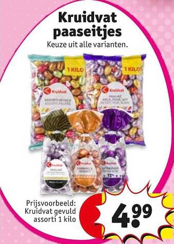 Kruidvat Kruidvat Paaseitjes aanbieding