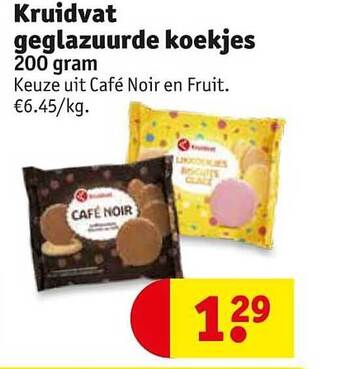Kruidvat Kruidvat Geglazuurde Koekjes aanbieding