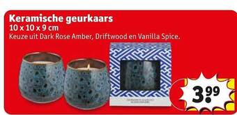 Kruidvat Keramische Geurkaars aanbieding