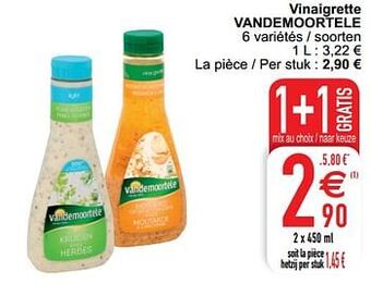 Cora Vinaigrette vandemoortele aanbieding