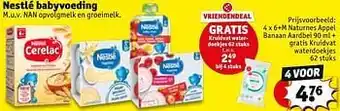 Kruidvat Naturnes appel banaan aardbei aanbieding