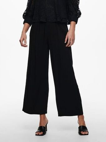 Berca Shoes Only Broek Caly Paperbag Wide - Zwart aanbieding