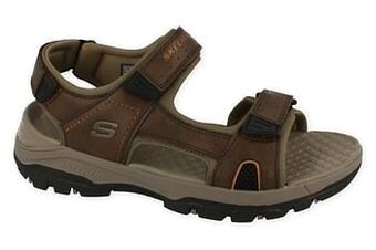 Berca Shoes Skechers Sandaal Heren Hirano Relaxed Fit - Bruin aanbieding