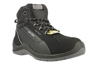 Berca Shoes Safety Jogger Veiligheidsschoen Hoog Elevate Heren Klasse S1p - Zwart aanbieding