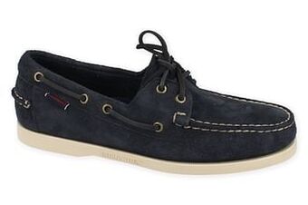 Berca Shoes Sebago Veterschoen Heren Portland Flesh Out Blue Navy - Blauw aanbieding