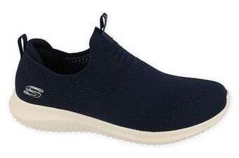 Berca Shoes Skechers Mocassin Dames Ultra Flex Stretch Fit - Blauw aanbieding