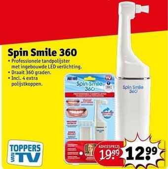 Kruidvat Spin smile 360 aanbieding