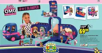 01558876 L.O.L. Surprise Remix OMG Glamper 4-in-1