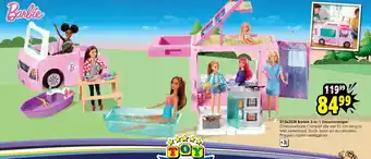 ToyChamp 01562538 Barbie 3-in-1 Droomcamper aanbieding