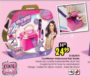 ToyChamp 01553475 CoolMaker Hollywood Hair Studio aanbieding