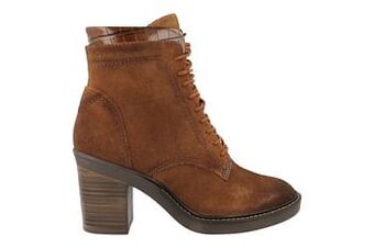 Berca Shoes Tamaris Bottine Dames - Cognac aanbieding