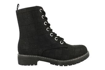 Berca Shoes Super Cracks Bottine Dames Trend Print - Zwart aanbieding