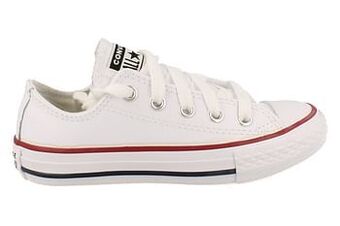 Berca Shoes Converse Sneaker Laag Jongens/meisjes Leather Low - Wit aanbieding