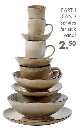 Earth sand servies