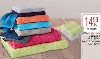 Drap de bain badlaken