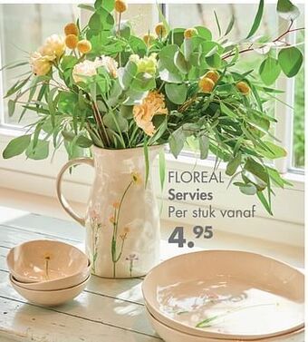 Casa Floreal servies aanbieding