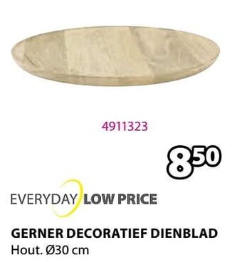 Jysk Gerner decoratief dienblad aanbieding
