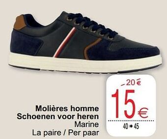 Molières homme schoenen voor heren