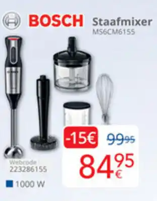Eldi Bosch Staafmixer aanbieding