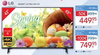 Eldi LG Smart Ultra HD-TV aanbieding