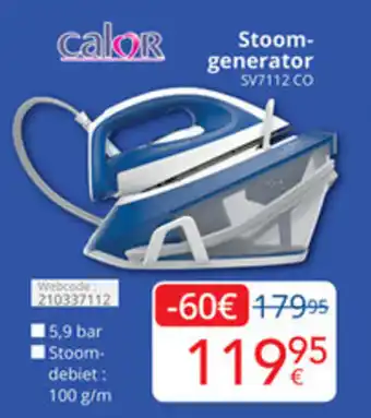 Eldi Calor Stoom generator aanbieding