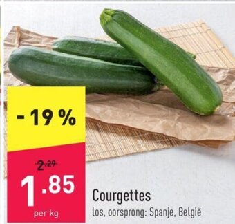 ALDI Courgettes aanbieding