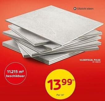 Brico Vloertegel pulse aanbieding