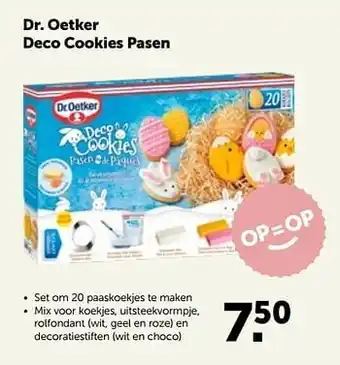 Dr. oetker deco cookies pasen