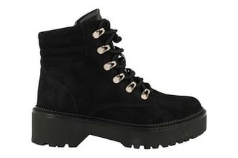 Berca Shoes Super Cracks Bottine Dames Trend Bergbottien Sluiting - Zwart aanbieding