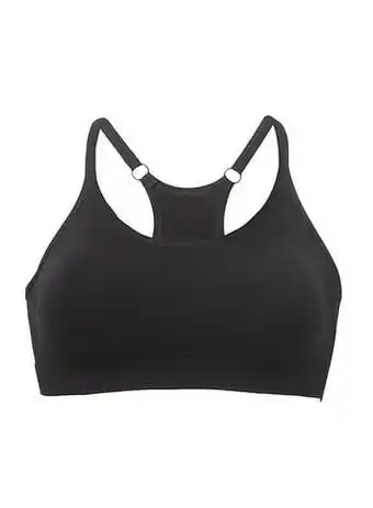 HEMA HEMA Naadloze Sportbh Light Support Zwart (zwart) aanbieding