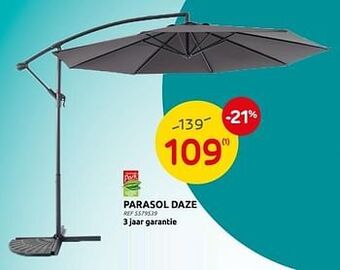 Brico Parasol daze aanbieding