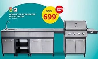 Brico Complete buitenkeuken op gas culina aanbieding