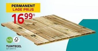 Brico Tuintegel aanbieding