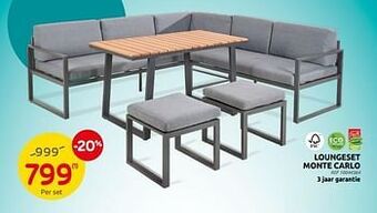 Brico Loungeset monte carlo aanbieding