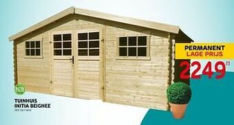 Brico Tuinhuis initia beignee aanbieding