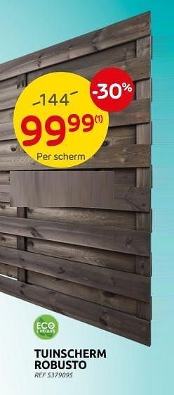 Brico Tuinscherm robusto aanbieding
