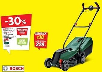 Hubo Bosch accu maaier citymower 18 aanbieding
