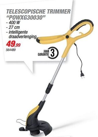 Hubo Powerplus telescopische trimmer powxg30030 aanbieding