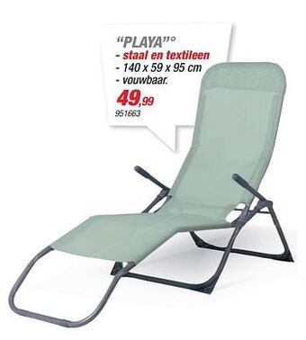 Hubo Ligbed playa aanbieding
