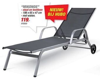 Hubo Ligbed mikonos aanbieding