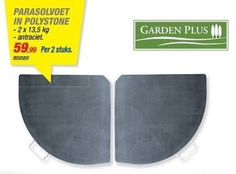 Hubo Parasolvoet in polystone aanbieding