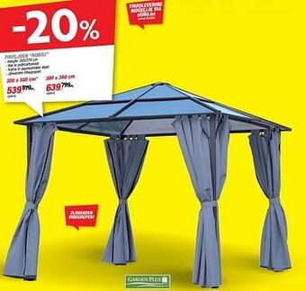 Hubo Paviljoen nobili aanbieding