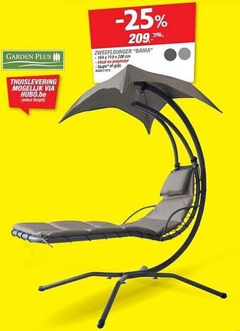 Hubo Zweeflounger bahia aanbieding