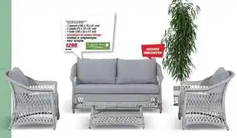 Hubo Loungesets bergamo aanbieding
