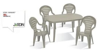 Hubo Stoel bonaire aanbieding