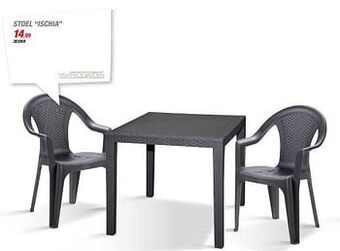 Hubo Stoel ischia aanbieding