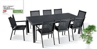 Hubo Tafel privas aanbieding